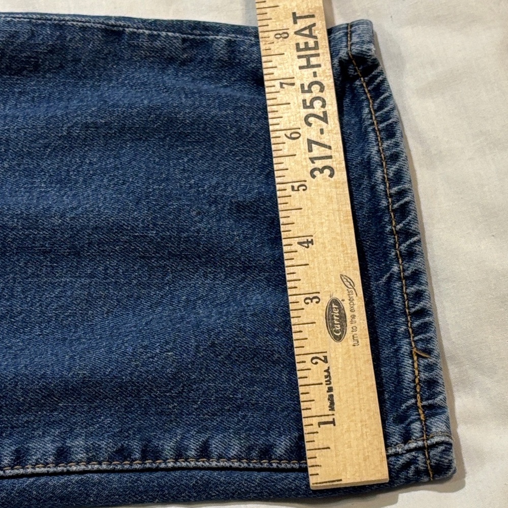 Levi's 541 Men's Dark Wash Athletic Tapered Leg Jeans Size 40 x 28 1/2 EUC - Picture 7 of 14